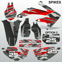 Honda CRF 450X 2005-2016 SPIKES motocross racing decals set MX graphics kit