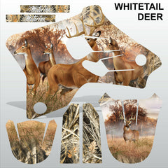 Yamaha YZ 80 1993-2001 WHITETAIL DEER motocross racing decals set MX graphics