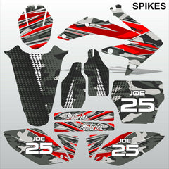 Honda CRF 450 2005-2007 SPIKES motocross racing decals set MX graphics kit