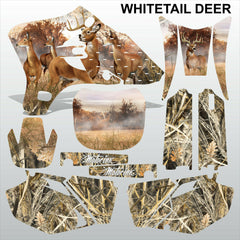 Yamaha WR 250F 450F 2003-2004 WHITETAIL DEER motocross decals set MX graphics