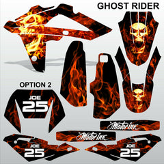 HUSQVARNA CR WR 125 2009-2013 GHOST RIDER motocross decals set MX graphics kit