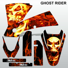 KTM EXC 2003 GHOST RIDER  motocross decals racing stripes set MX graphics kit