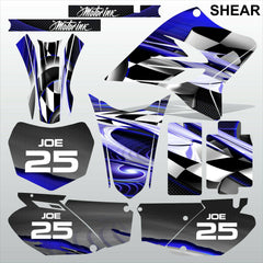 Yamaha TTR230 2005-2013 SHEAR motocross racing decals set MX graphics kit