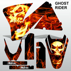 KTM EXC 2001-2002 GHOST RIDER  motocross decals  stripes set MX graphics kit