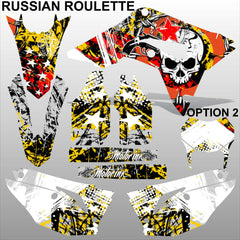 HONDA CR 250 450 2018-2021 RUSSIAN ROULETTE motocross racing decals MX graphics