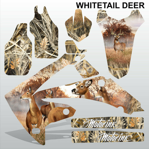 Honda CRF450 2009-2012 WHITETAIL DEER motocross racing decals set MX graphics