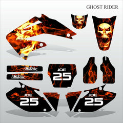 Honda CRF 450 2002-2004 GHOST RIDER motocross decals set MX graphics kit