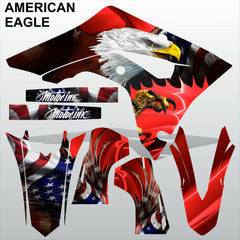 HONDA CRF 450RL 450L 2019-2022 AMERICAN EAGLE motocross decals MX graphics kit