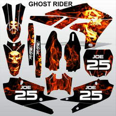 Yamaha YZF 450 2018-2021  GHOST RIDER motocross racing decals set MX graphics