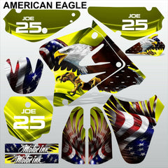 SUZUKI RM 80-85 2000-2018 AMERICAN EAGLE motocross racing decals MX graphics kit