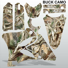 Yamaha YZ 125 250 2002-2005 BUCK CAMO motocross decals set MX graphics kit