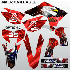 HONDA CRF 450RL 450L 2019-2022 AMERICAN EAGLE motocross decals MX graphics kit