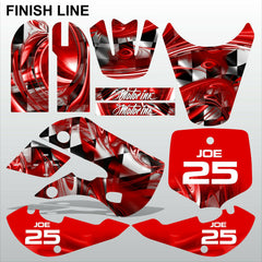 Kawasaki KX 65 2000-2015 FINISH LINE motocross decals MX graphics stripes kit