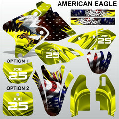 SUZUKI DRZ 400 2002-2012 AMERICAN EAGLE motocross decals set MX graphics stripe