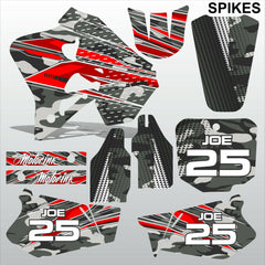 Honda CR125 CR250 1995-1997 SPIKES motocross racing decals set MX graphics kit
