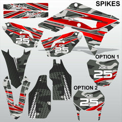 HONDA CR 250 450 2018-2021 SPIKES motocross racing decals set MX graphics kit