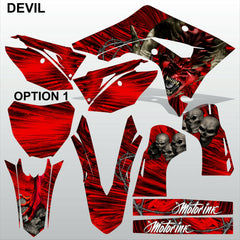 HONDA CRF 450RL 450L 2019-2022 DEVIL motocross racing decals set MX graphics kit