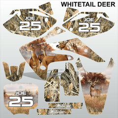 Honda CRF 150R 2007-2018 WHITETAIL DEER motocross racing decals set MX graphics