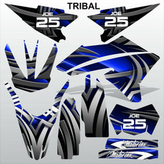 Yamaha WR 250X 250R 2008-2015 TRIBAL motocross race decals set MX graphics kit