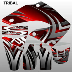 Honda CR125 CR250 2000 2001 TRIBAL motocross racing decals set MX graphics kit