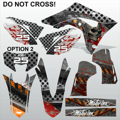 HONDA CRF 450RL 450L 2019-2022 DO NOT CROSS motocross racing decals MX graphics