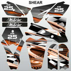KTM SX 85-105 2003-2005 SHEAR motocross racing decals set MX graphics kit