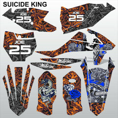 KTM SXF SX 125-450 2016-2018 UNFORGIVEN motocross racing decals set MX graphics