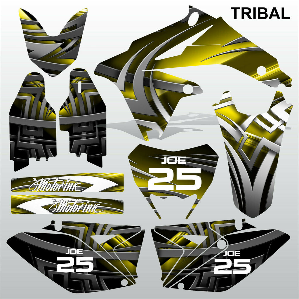 Suzuki RMX 450Z 2011-2013 TRIBAL motocross racing decals set MX graphics kit