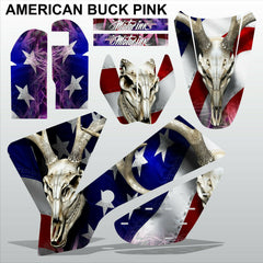 KTM SX 65 2002-2008 AMERICAN BUCK PINK motocross racing decals set MX graphics