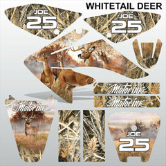 Honda CRF 70-80-100 2002-2012 WHITETAIL DEER motocross racing decals MX graphics