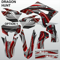 HONDA CRF 450RL 450L 2019-2022 DRAGON HUNT motocross racing decals MX graphics