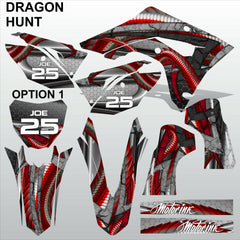 HONDA CRF 450RL 450L 2019-2022 DRAGON HUNT motocross racing decals MX graphics