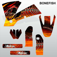 KTM SX  2001 2002  BONEFISH motocross decals racing stripes set MX graphics kit