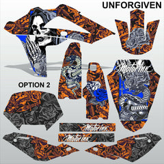 HUSQVARNA 250 450 510 2008-2010 UNFORGIVEN motocross decals set MX graphics kit