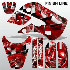 Kawasaki KX 65 2000-2015 FINISH LINE motocross decals MX graphics stripes kit