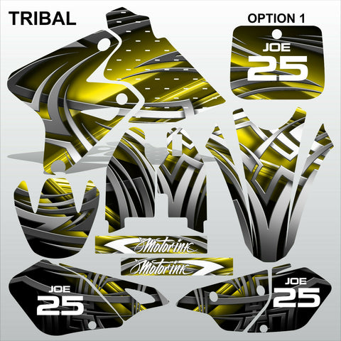 SUZUKI DRZ 400 2002-2012 TRIBAL motocross decals set MX graphics stripe kit