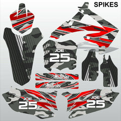 Honda CRF450 2009-2012 SPIKES motocross racing decals set MX graphics kit