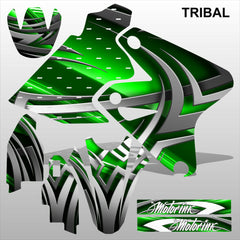 Kawasaki KLX 400 TRIBAL motocross decals racing set MX graphics stripe kit