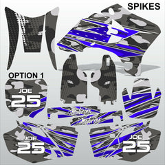 Yamaha WR 250F 450F 2005-2006 SPIKES motocross decals set MX graphics kit