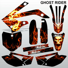 ТМ RACING 85 2013-2021 GHOST RIDER motocross racing decals set MX graphics kit