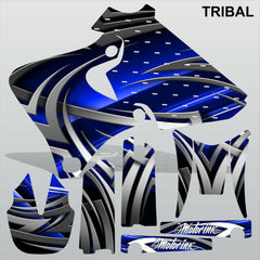 Yamaha YZF 250 400 426 1998-2002 TRIBAL motocross decals set MX graphics kit